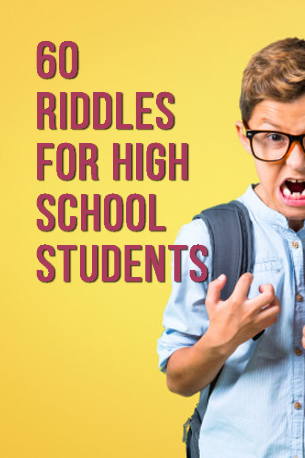 60 Riddles For High School Students